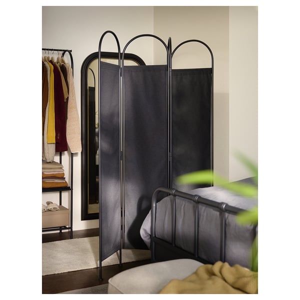 IKEA GRÅFJÄLLET Room Divider Anthracite 59x68 7/8 "