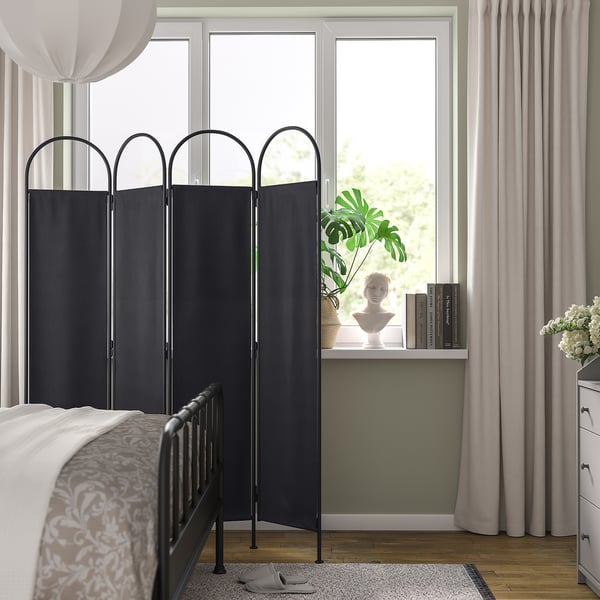IKEA GRÅFJÄLLET Room Divider Anthracite 59x68 7/8 "