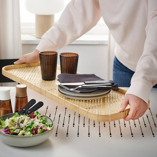 IKEA GRÅMÖRT Tray Bamboo 28x11 "