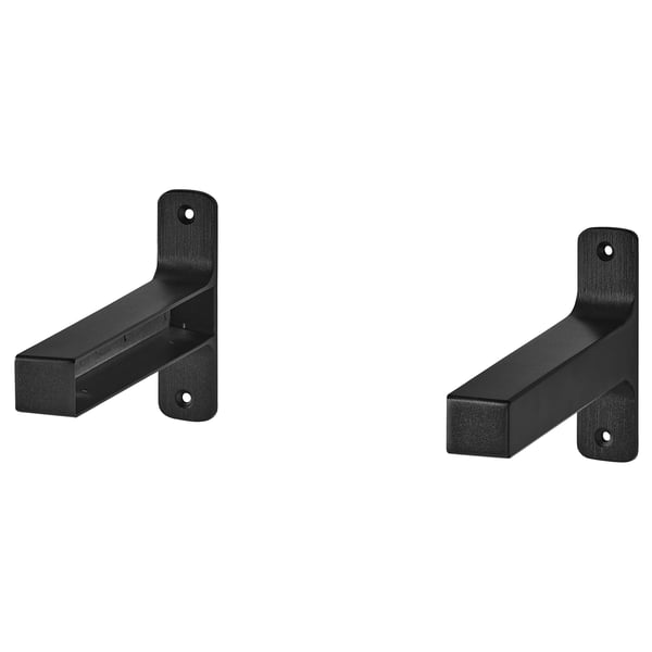 IKEA GRANHULT Bracket black 7 ¾x4 ¾ "