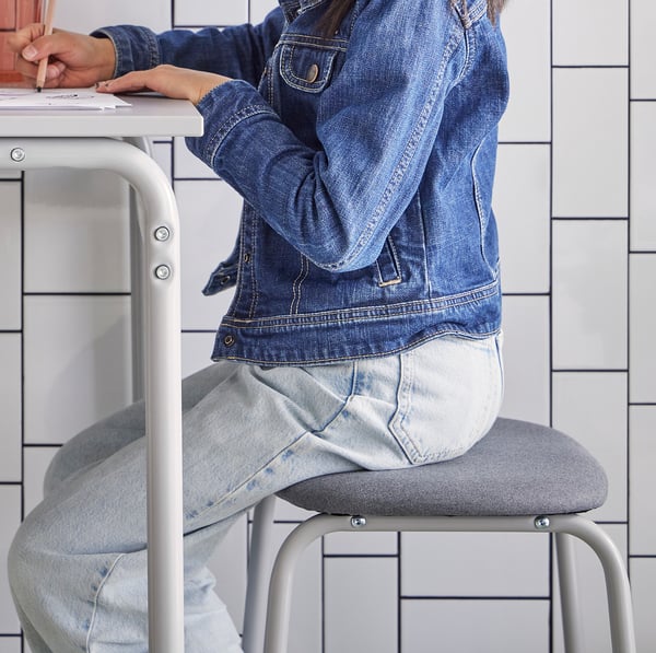 IKEA GRÅSALA Bar Stool Gray 29 1/2 "