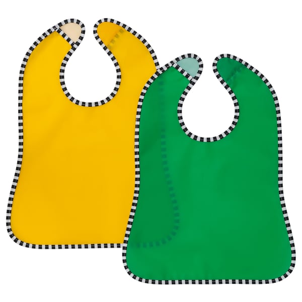 IKEA GRÖNFINK Bib green/yellow