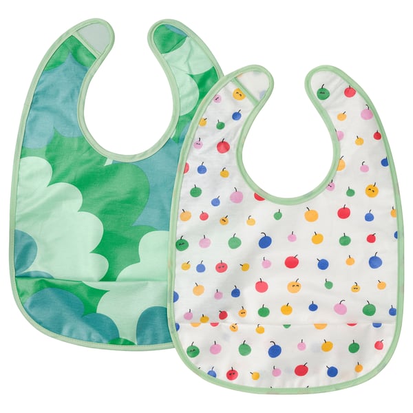IKEA GRÖNFINK Bib green