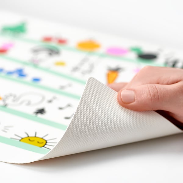 IKEA GRÖNFINK Place Mat Multicolor 11 ¾x15 ¾ "
