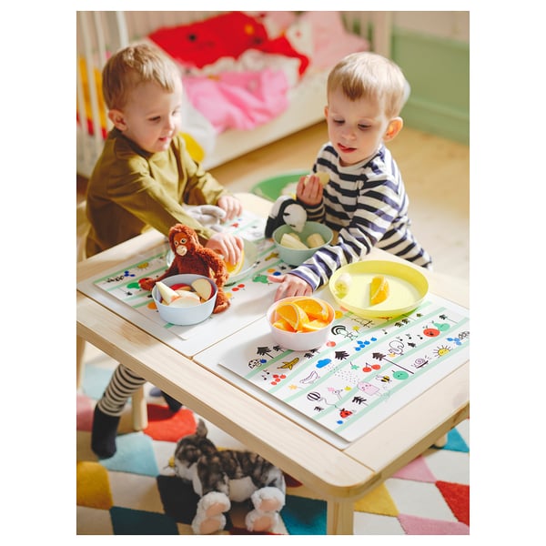 IKEA GRÖNFINK Place Mat Multicolor 11 ¾x15 ¾ "