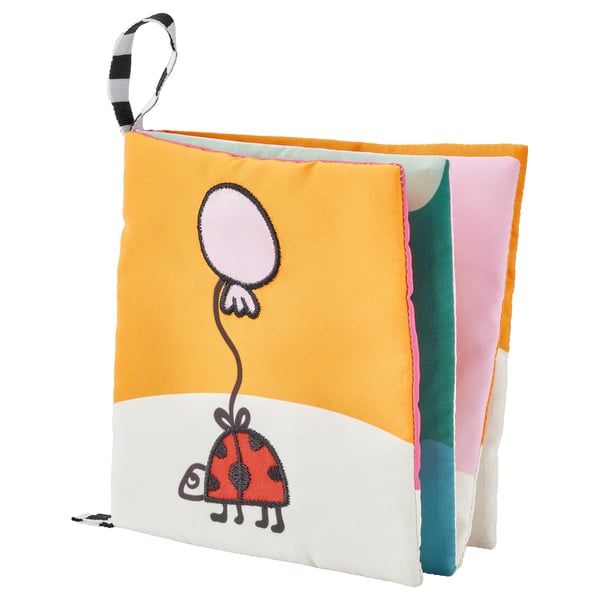 IKEA GRÖNFINK Play book multicolor 6x6 "