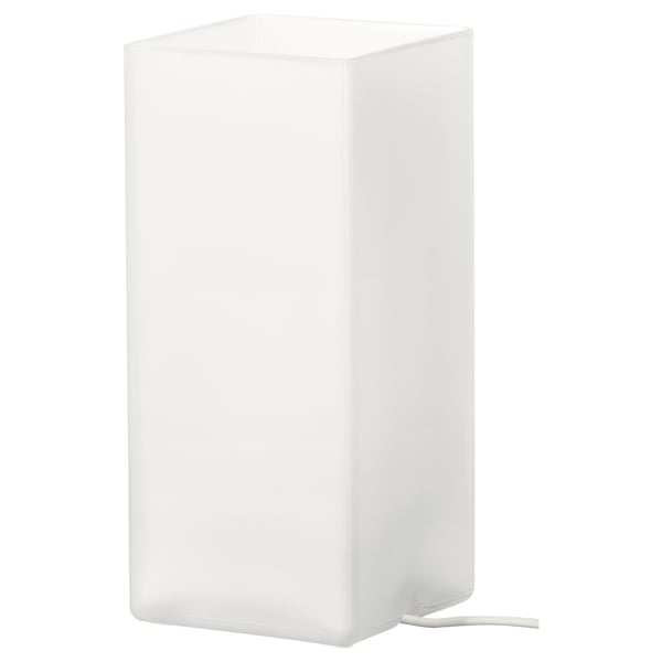 IKEA GRÖNÖ Table lamp frosted glass white 9 "
