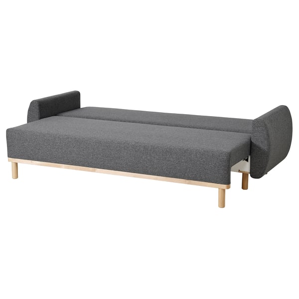IKEA GRUNNARP Sleeper Sofa Gunnared Medium Gray