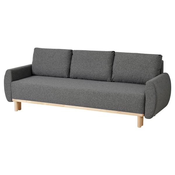 IKEA GRUNNARP Sleeper sofa Gunnared medium gray