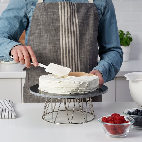 IKEA GUBBRÖRA Rubber Spatula Black/white