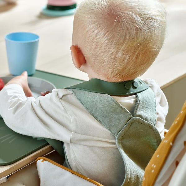 IKEA GULDVÄVARE Bib Green
