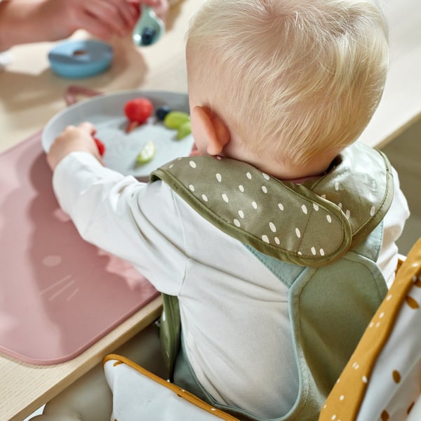 IKEA GULDVÄVARE Bib Green/white