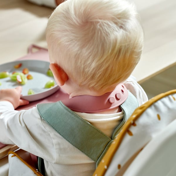IKEA GULDVÄVARE Bib Pale Pink