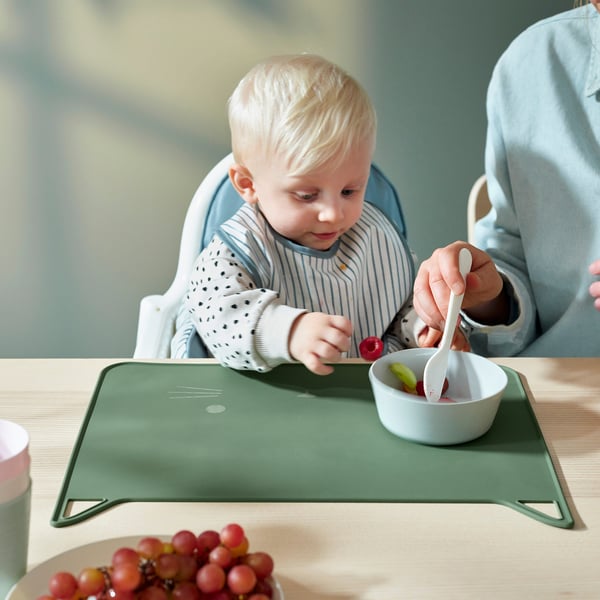 IKEA GULDVÄVARE Place Mat Green 11 3/4x15 3/4 "