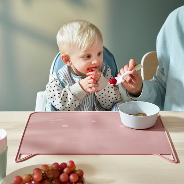 IKEA GULDVÄVARE Place Mat Pale Pink 11 3/4x15 3/4 "