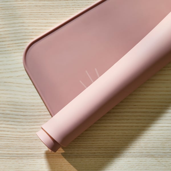 IKEA GULDVÄVARE Place Mat Pale Pink 11 3/4x15 3/4 "