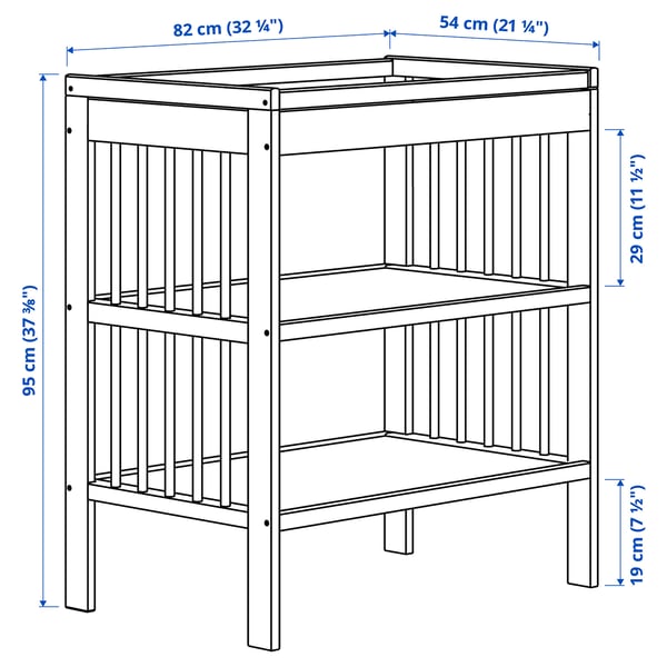IKEA GULLIVER Changing Table White