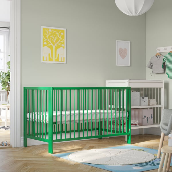 IKEA GULLIVER Crib Green 27 1/2x52 "