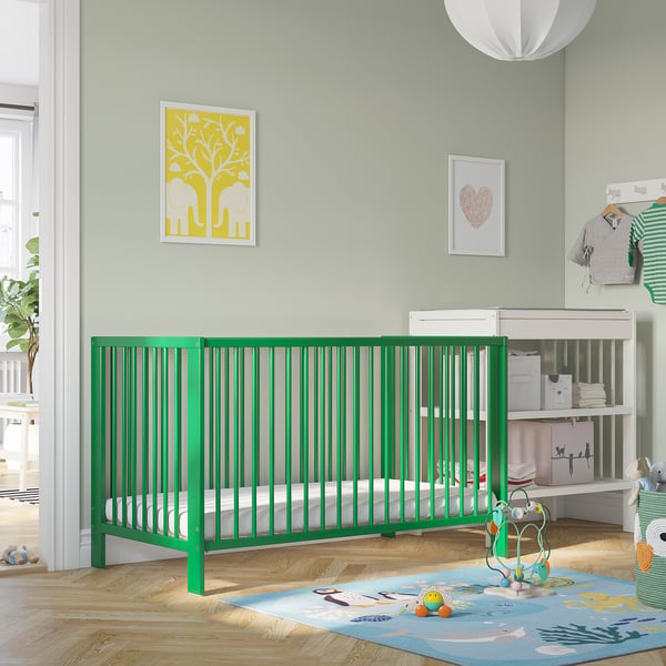 IKEA GULLIVER Crib Green 27 1/2x52 "