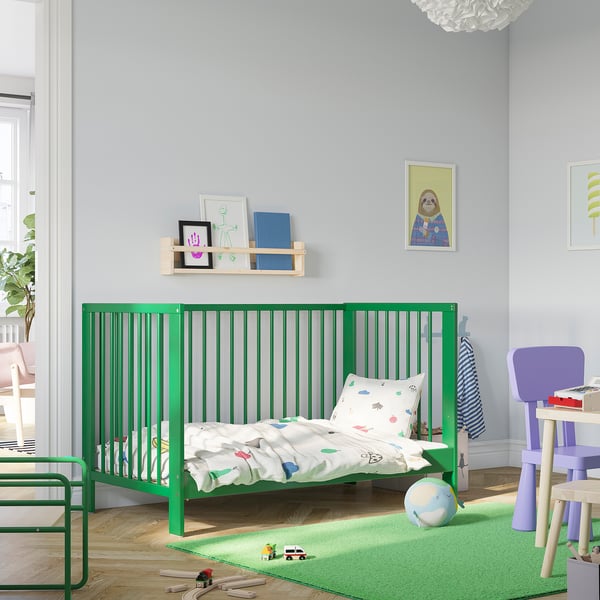 IKEA GULLIVER Crib Green 27 1/2x52 "