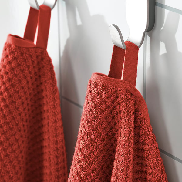 IKEA GULVIAL Bath Sheet Red-brown 39x59 "