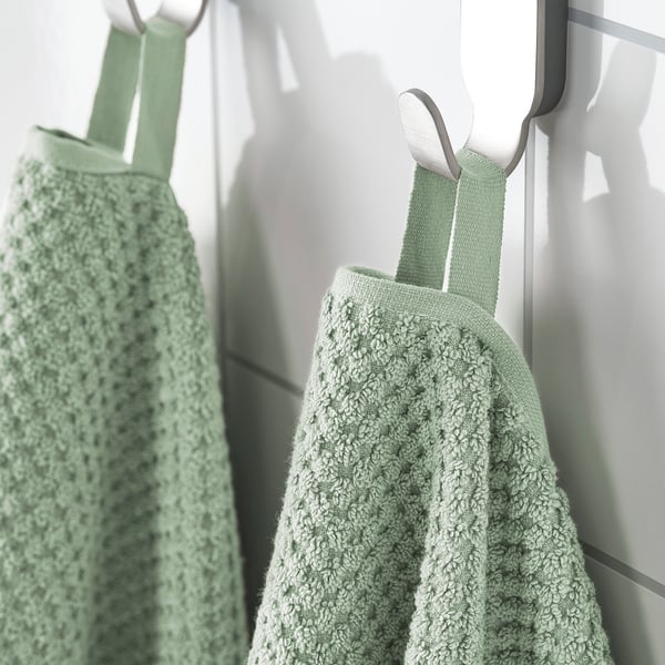 IKEA GULVIAL Hand Towel Pale Gray-green 16x28 "