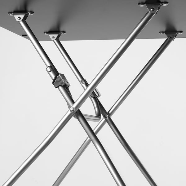 IKEA GUNDE Folding Table Black 26 3/8x26 3/8 "