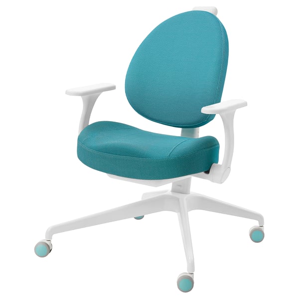 IKEA GUNRIK Child's desk chair turquoise