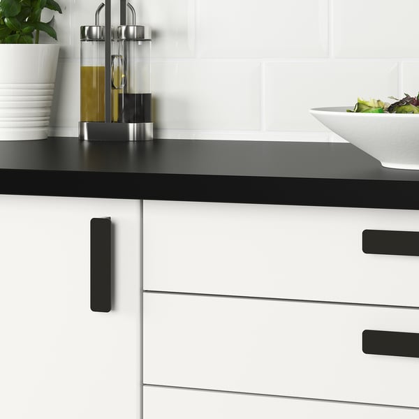 IKEA HACKÅS Handle Anthracite 3 15/16 "