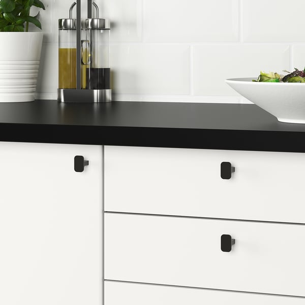 IKEA HACKÅS Knob Anthracite 9/16 "