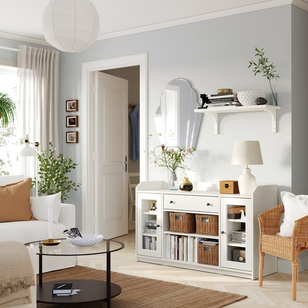 IKEA HAUGA Sideboard White 55 1/8x17 7/8x33 "