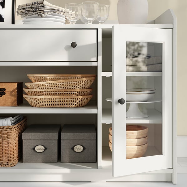 IKEA HAUGA Sideboard White 55 1/8x17 7/8x33 "