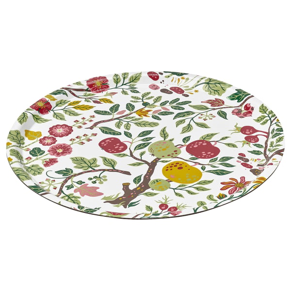 IKEA HAVSBRAXEN Tray patterned multicolor 16 7/8 "