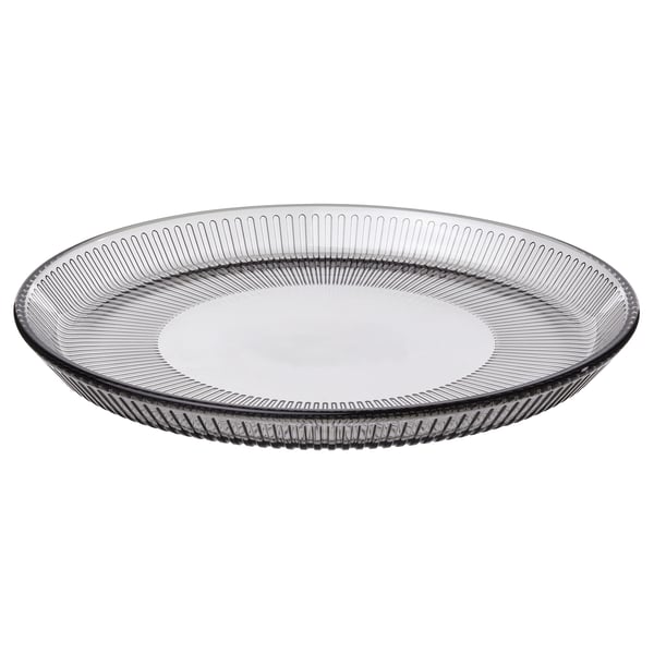 IKEA HAVSGÄDDA Side plate stripe pattern/gray 8 "