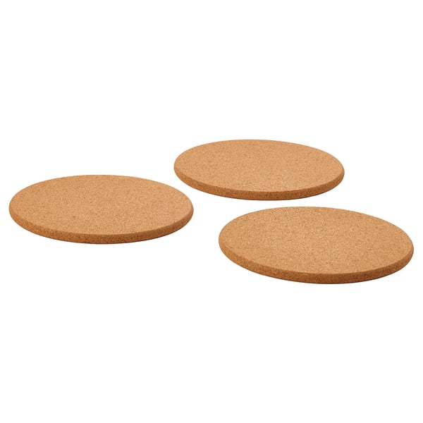 IKEA HEAT Trivet cork 7 "