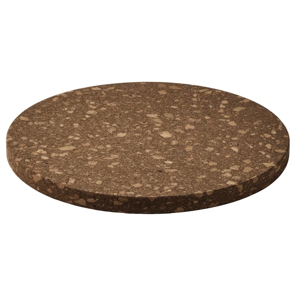 IKEA HEAT Trivet dark brown 11 "