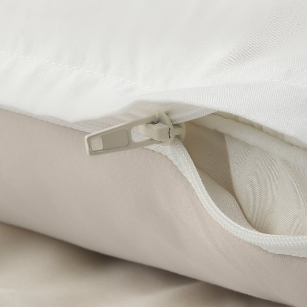 IKEA HEDFRYLE Comforter Set White/beige Full/Queen