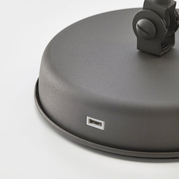 IKEA HEKTAR Work Lamp Dark Gray