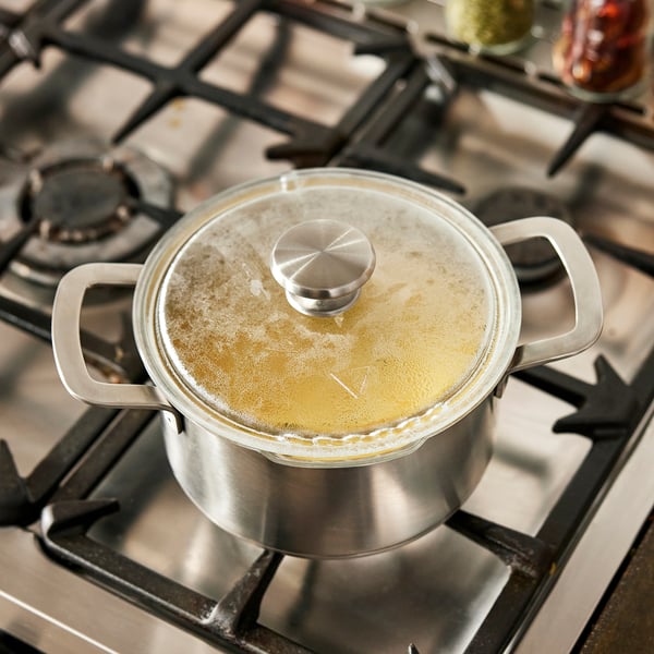 IKEA HEMKOMST 7-piece Cookware Set Stainless Steel