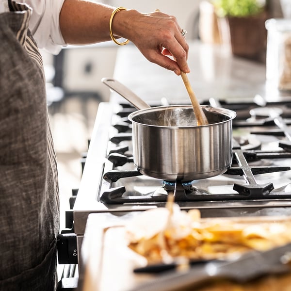 IKEA HEMKOMST 7-piece Cookware Set Stainless Steel