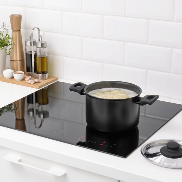 IKEA HEMLAGAD 6-piece Cookware Set Black