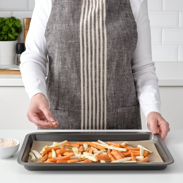 IKEA HEMMABAK Baking Sheet Gray 16x12 "