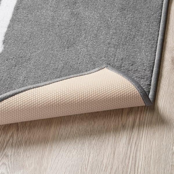 IKEA HEMMAHOS Rug Gray 39 3/8x63 "