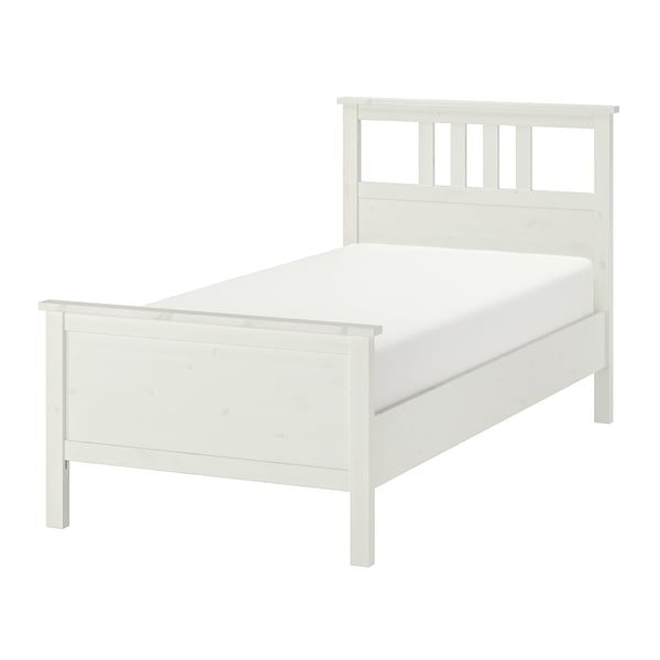IKEA HEMNES Bed frame white stain Twin