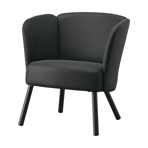 IKEA HERRÅKRA Armchair Skulsta black