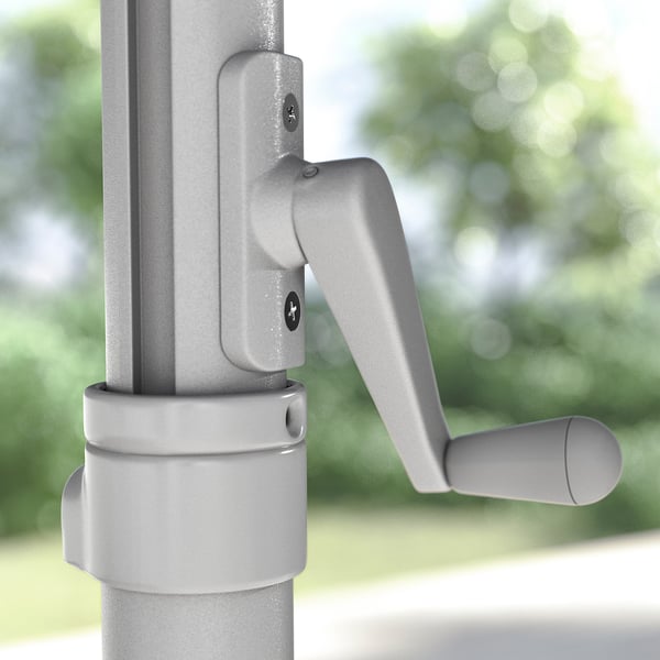 IKEA HISSÖ Umbrella Hanging Anthracite 118 1/8 "