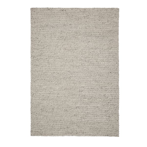 IKEA HJORTSVANG Rug handmade/off-white 5 ' 3 "x7 ' 7 "