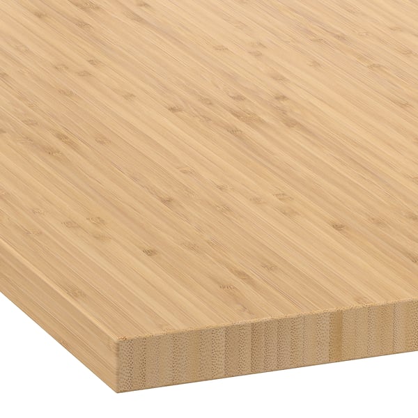 IKEA HOLMARED Countertop Bamboo/veneer 98x1 1/8 "