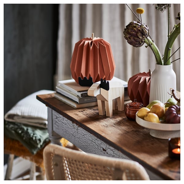 IKEA HÖSTAGILLE Decoration Moose Pine/black 7 "