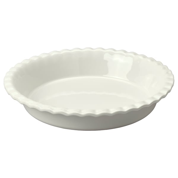 IKEA HÖSTAGILLE Pie plate off-white 13 "